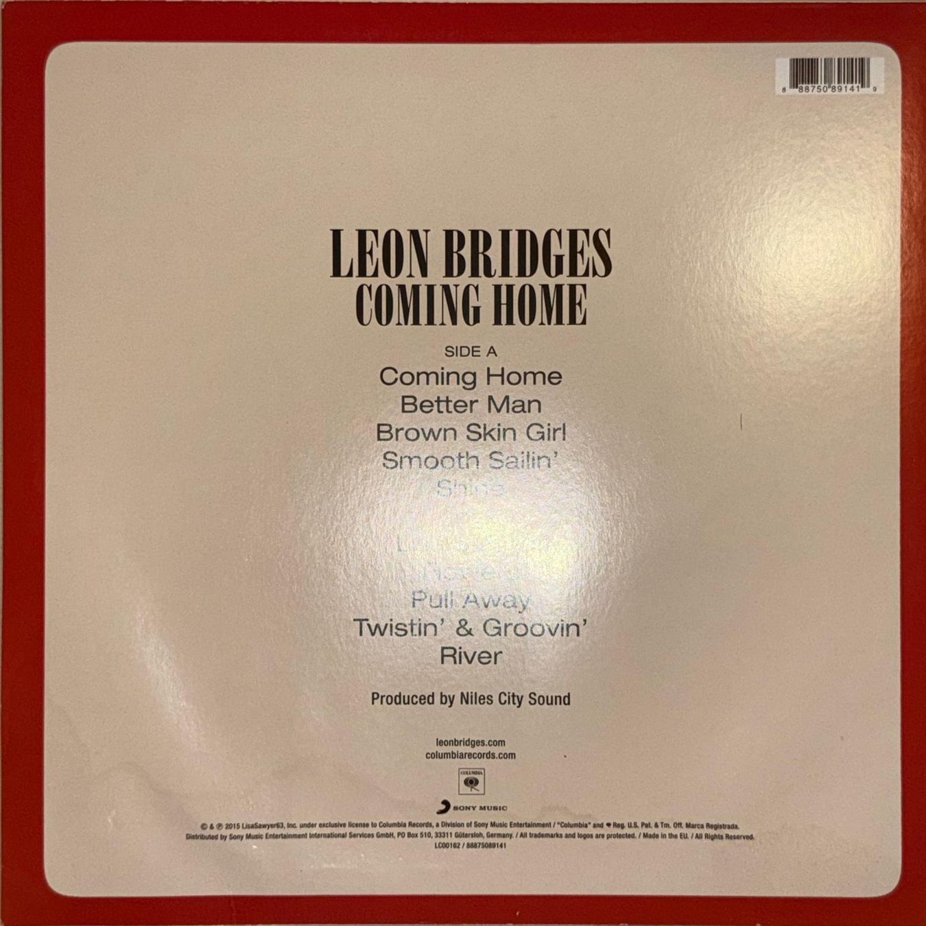 Schallplatten: Bridges Leon - Coming Home Vinyl – Gebraucht aus Zürich von YvesYvesYves 1