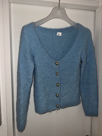 Wunderschönere hochwertige Strick Jacke 36/38 neu