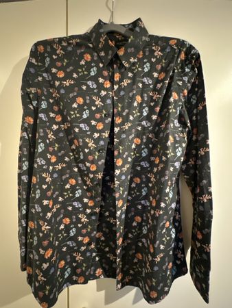 Selected Homme Hemd Gr. M mit Blumenmuster - Top Zustand!