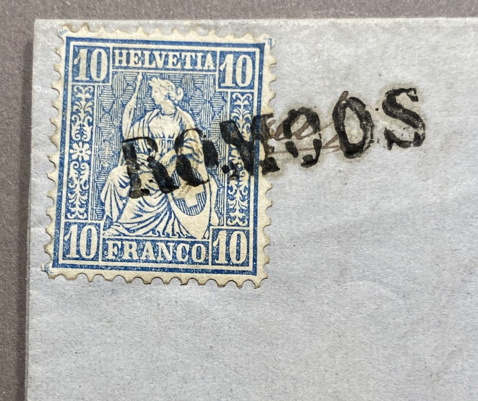 Tutti i francobolli: 31 Brief Stabstempel ROMOOS LU, AW Gr.30 – Usato da Steinhausen venduto da yukon26 1