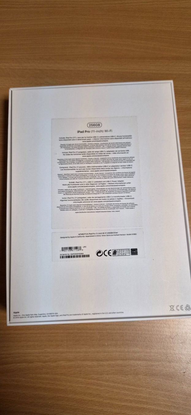Apple Tablet PC: iPad Pro 11" 256GB silberfarben – Usato da Brunnen venduto da Fredlenzo 3