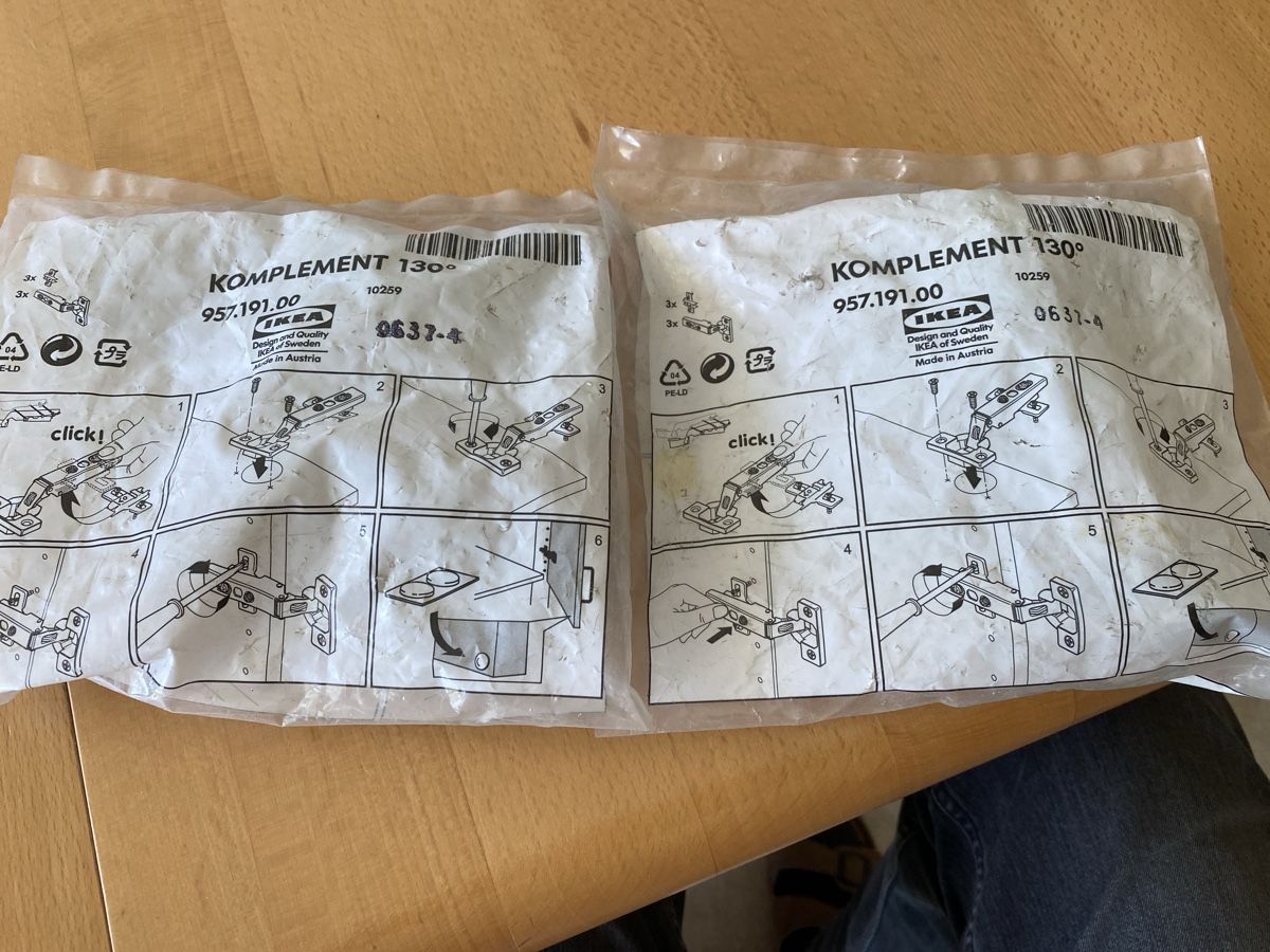 Altro in Decorazioni & Accessori: IKEA Komplett-Scharmiere 6 Stück – Nuovo (secondo la descrizione) da Mülligen venduto da Flockenstiel 1