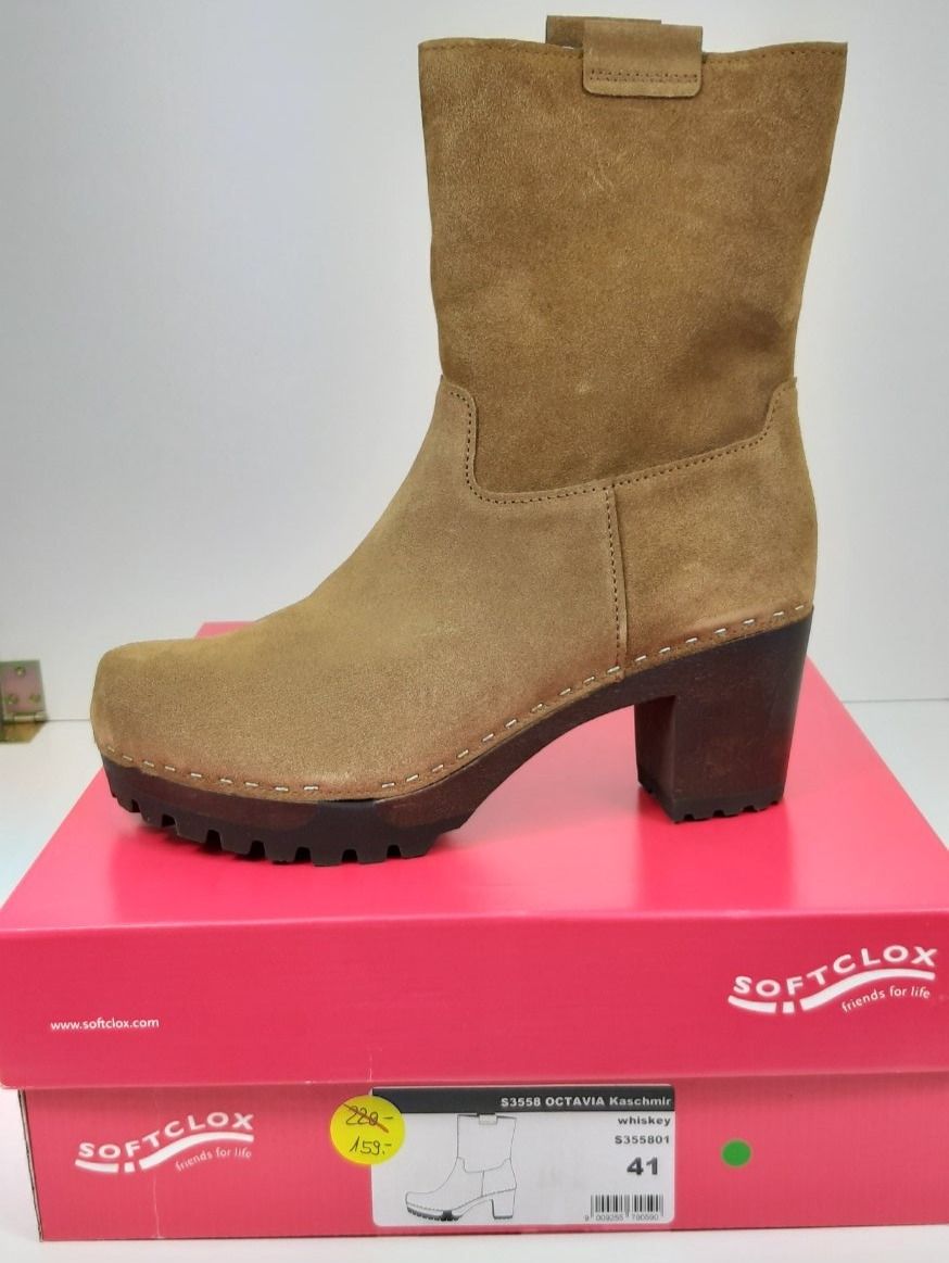 Softclox Damenschuhe: SOFTCLOX OCTAVIA Kaschmir whiskey Stiefelette Gr. 41 – Neu und originalverpackt aus Seuzach von VT-Collections1 6