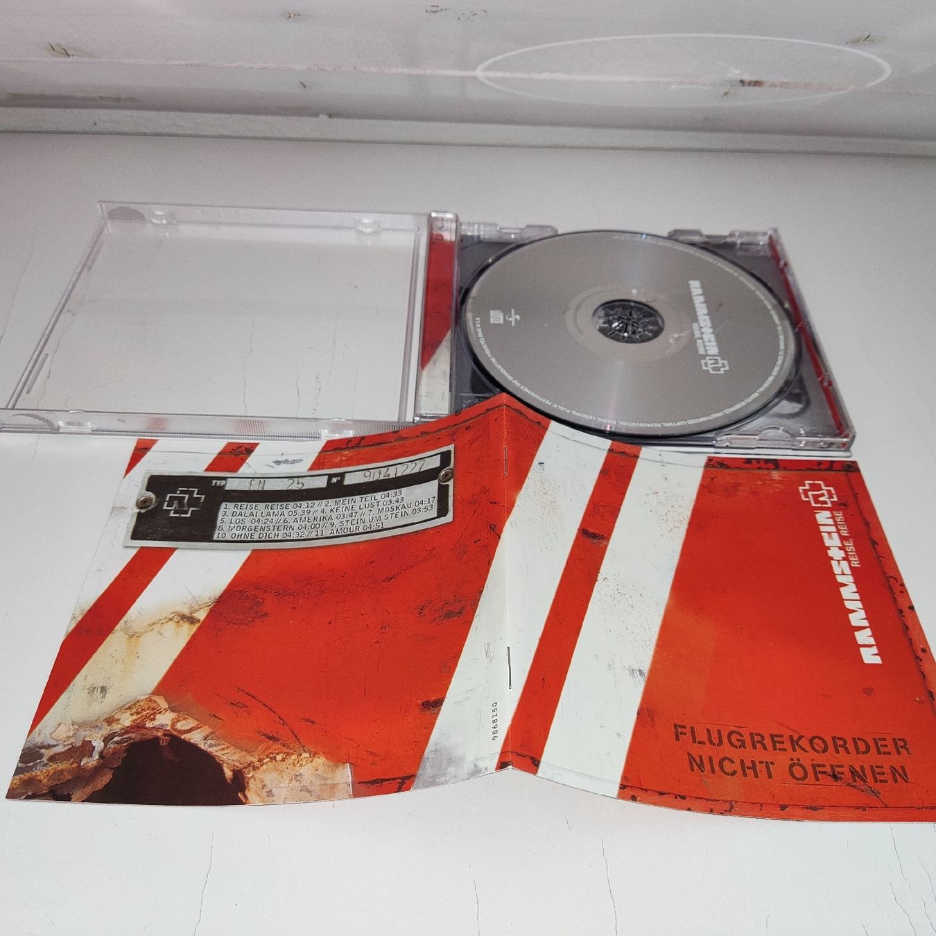 CDs: Rammstein Flugrekorder nicht Öffnen CD – Gebraucht aus Schongau von Retro_Shop 2