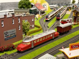 Märklin 37866 - SBB RBe 2/4 mit Anhänger - h0, AC, digi, OVP
