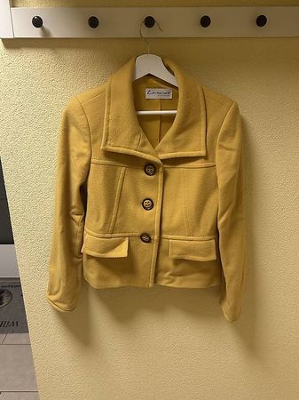 Senfgelbe Kurzjacke / Blazer von Luisa di Firenze