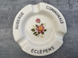 Antiker Porzellan Aschenbecher - Auberge Communale Eclépens
