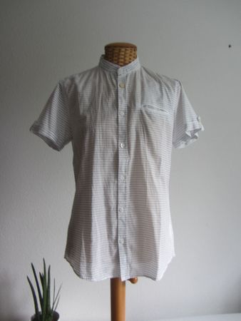 i DO - Hemd weiss gestreift 164/170