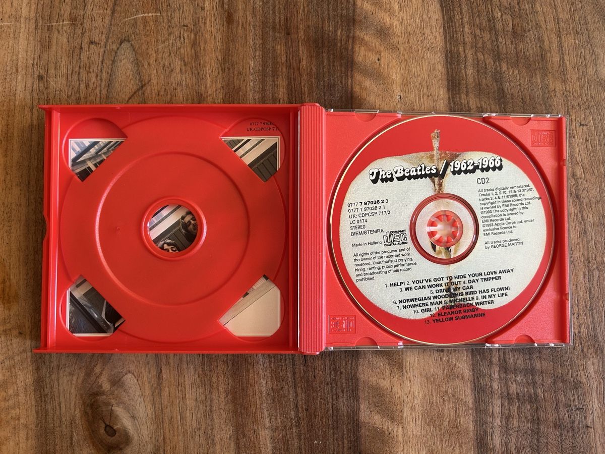 CD: The Beatles - 1962-1966 - Doppel CD – Usato da Bern venduto da Carhead 2
