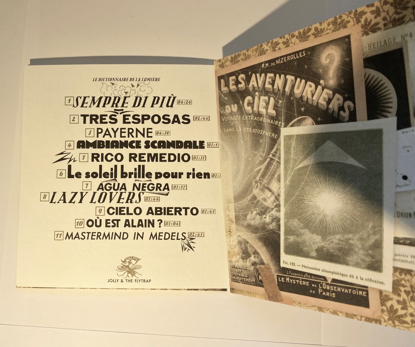 CD: JOLLY & THE FLYTRAP CD: Le dictionnaire de la lumière (2021) – Usato da Kilchberg ZH venduto da S1744 3