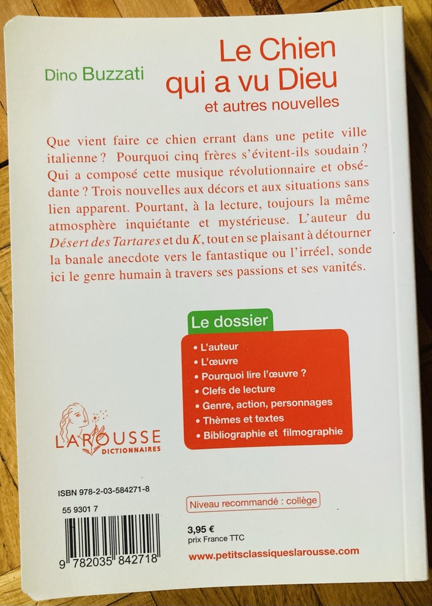 Bücher: Nouvelles de Dino Buzzati – Gebraucht aus Ardon von hel_2sxp 1