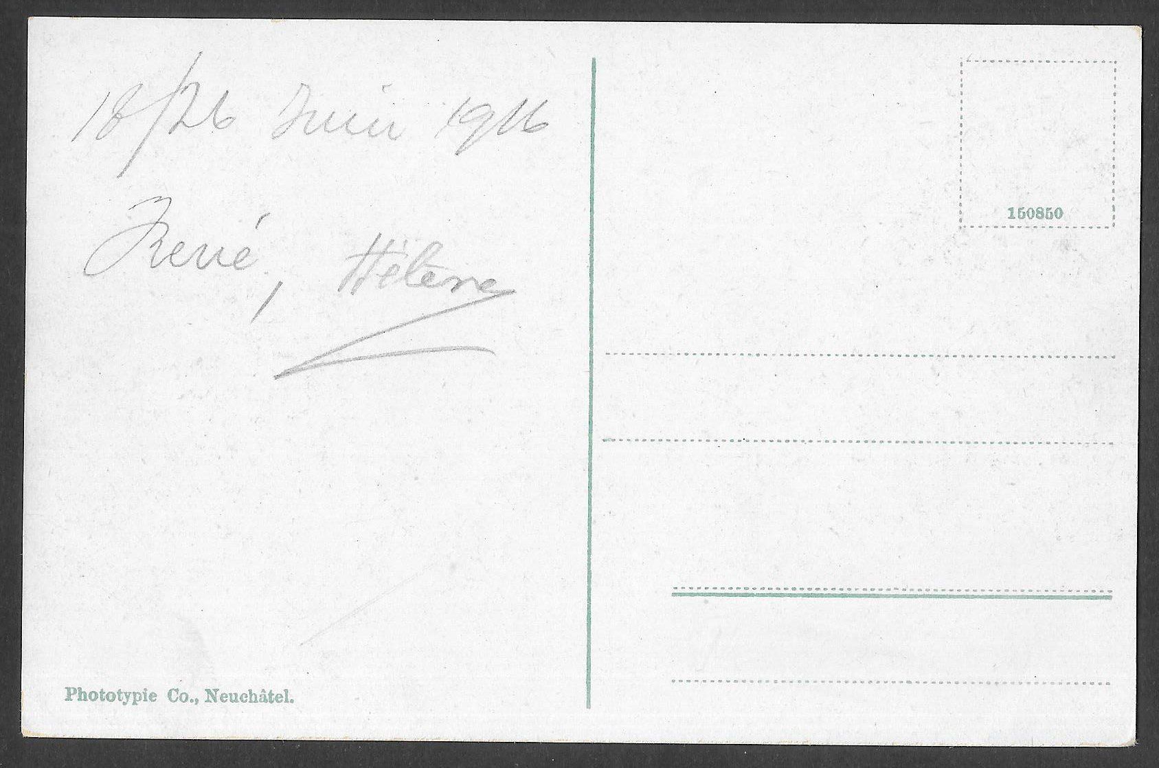 Cartoline postali: Fleurier Teilansicht – Usato da Olten venduto da clotaldi 1