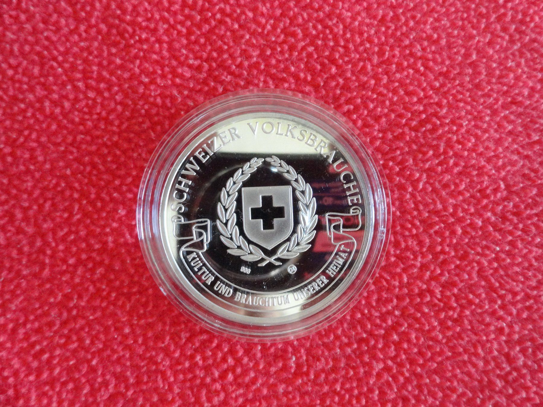 Medaglie: Schweizer Volksbräuche - 20 Gramm Feinsilber - LANDSGEMEINDE – Usato da Gerlafingen venduto da Shiva_74 6