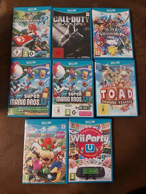 Jeux: Nintendo Wii U Spiele – D'occasion à Brislach par Rocksie