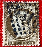 Briefmarken aus Frankreich Napoléon III  gestempelt 
