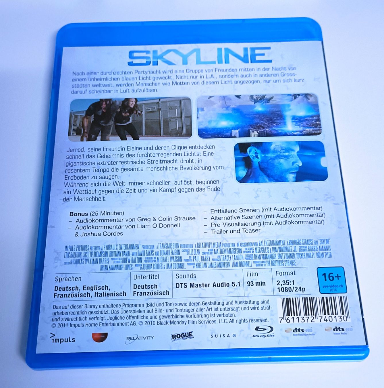 Tous les DVDs: Skyline (Blu-Ray) – D'occasion à Köniz par Movieportal007 1