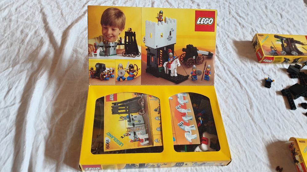 LEGO System Castle Ritter Burgen 6061 6030 6022 80er 90er (Gebraucht ...
