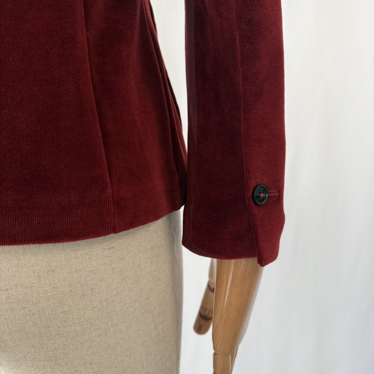 Circolo Giacche: CIRCOLO 1901 Red Velvet Blazer – Nuovo (secondo la descrizione) da Emmen venduto da Avviivva_Com2023 4