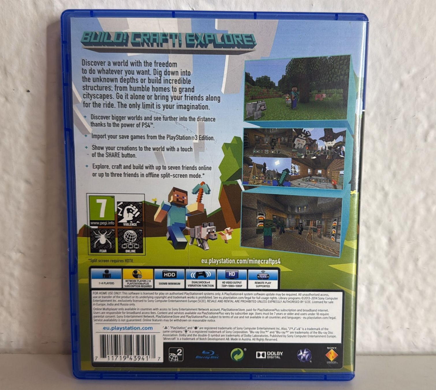 Giochi: Minecraft Playstation 4 Edition Spiel PS4  – Usato da Ehrendingen venduto da lax21 1
