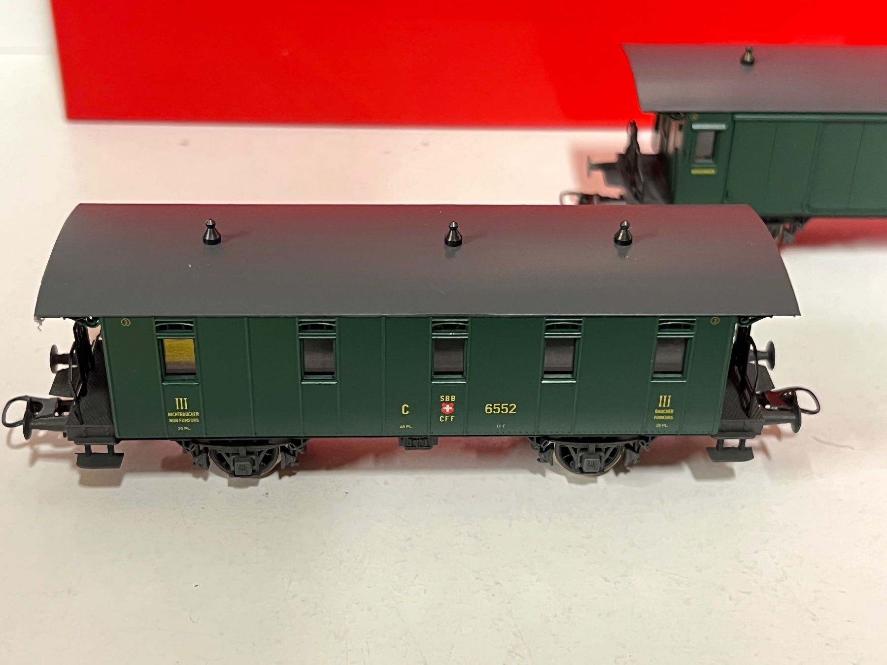 Rivarossi Trains électriques: RIVAROSSI 3664 OLDTIMER-SET SBB CFF H0 DC – Neuf (Voir description) à Neuenhof par ludovicco 1