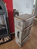 Alte Vintage Truhe, Reisekoffer,