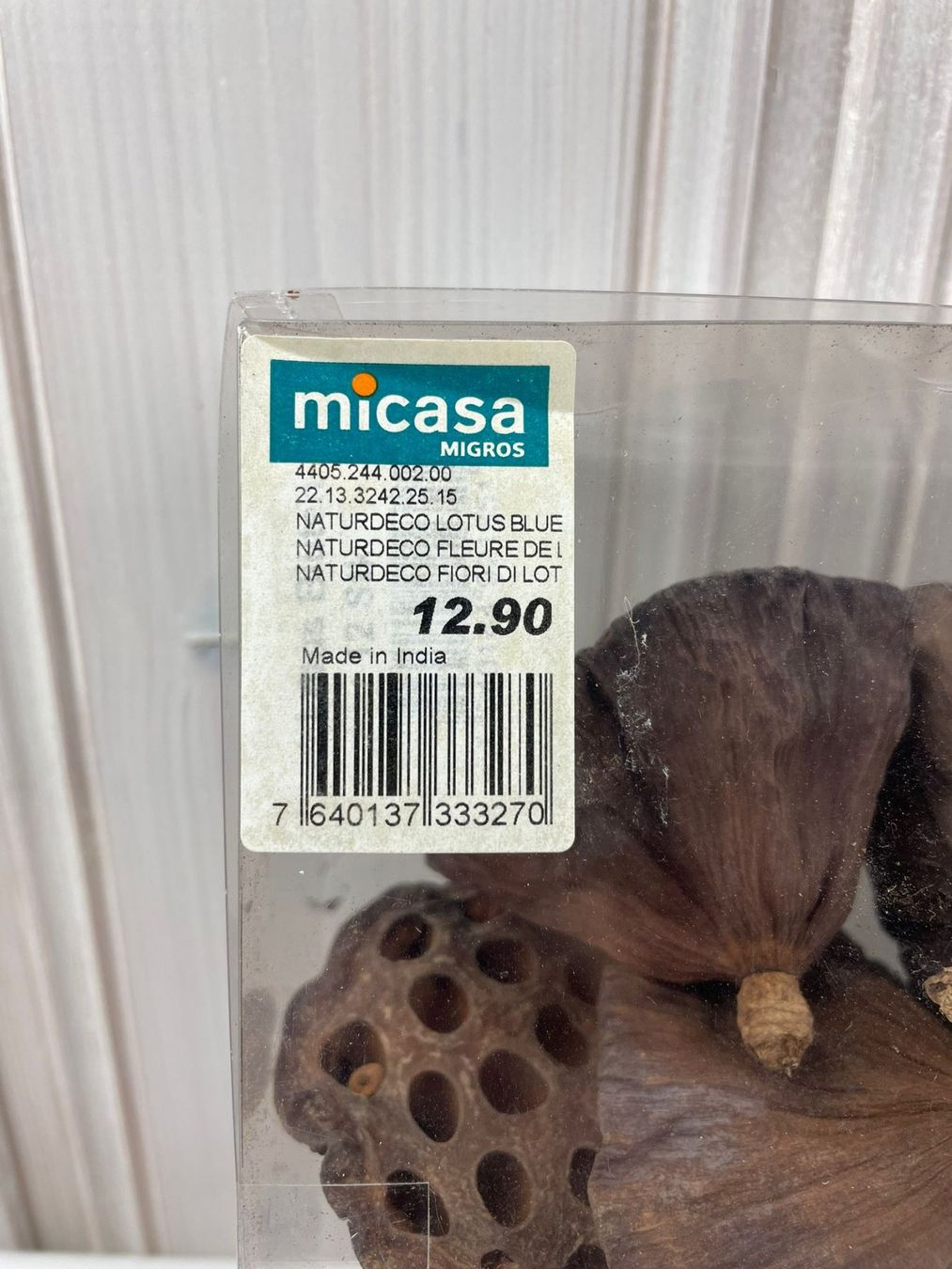 Tutte le decorazioni: Getrocknete Lotusblumen, Deko Herbst - Micasa – Nuovo e nell'imballaggio originale da Wängi venduto da LiqKojote 1