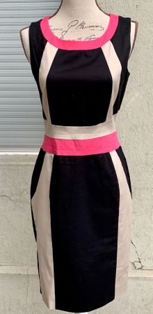 Splendide robe graphique CHOPIN ROMA stretch confort t.S