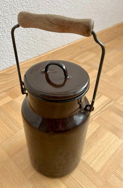 Tutte le decorazioni: Emaille-Milchkanne, Vintage-Stil – Usato da Kriens venduto da heleneb02 1