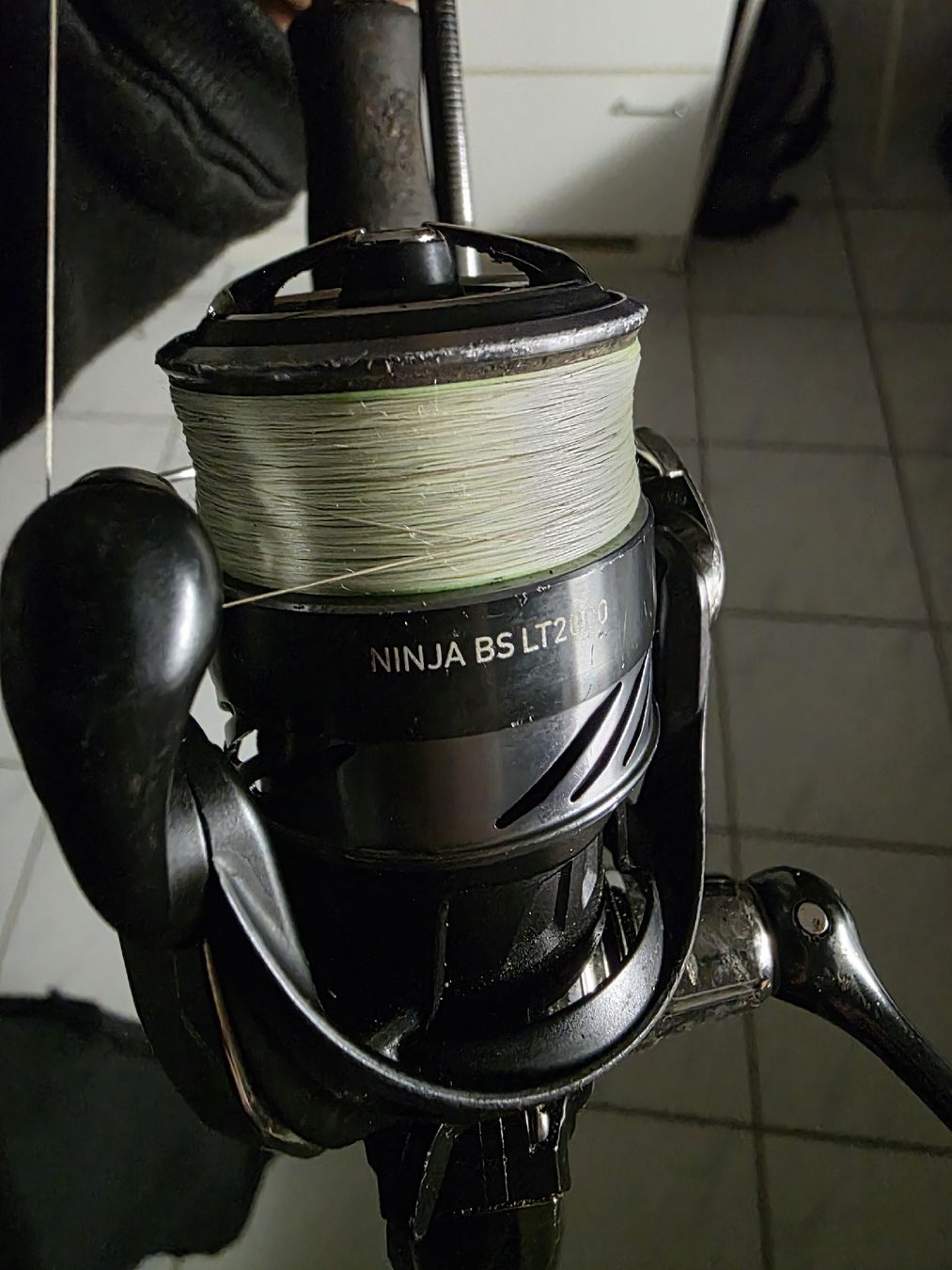Canne da pesca: Favorite U1 mit Ninja 2000 Rolle – Usato da Derendingen venduto da MKGartenpflege26 2