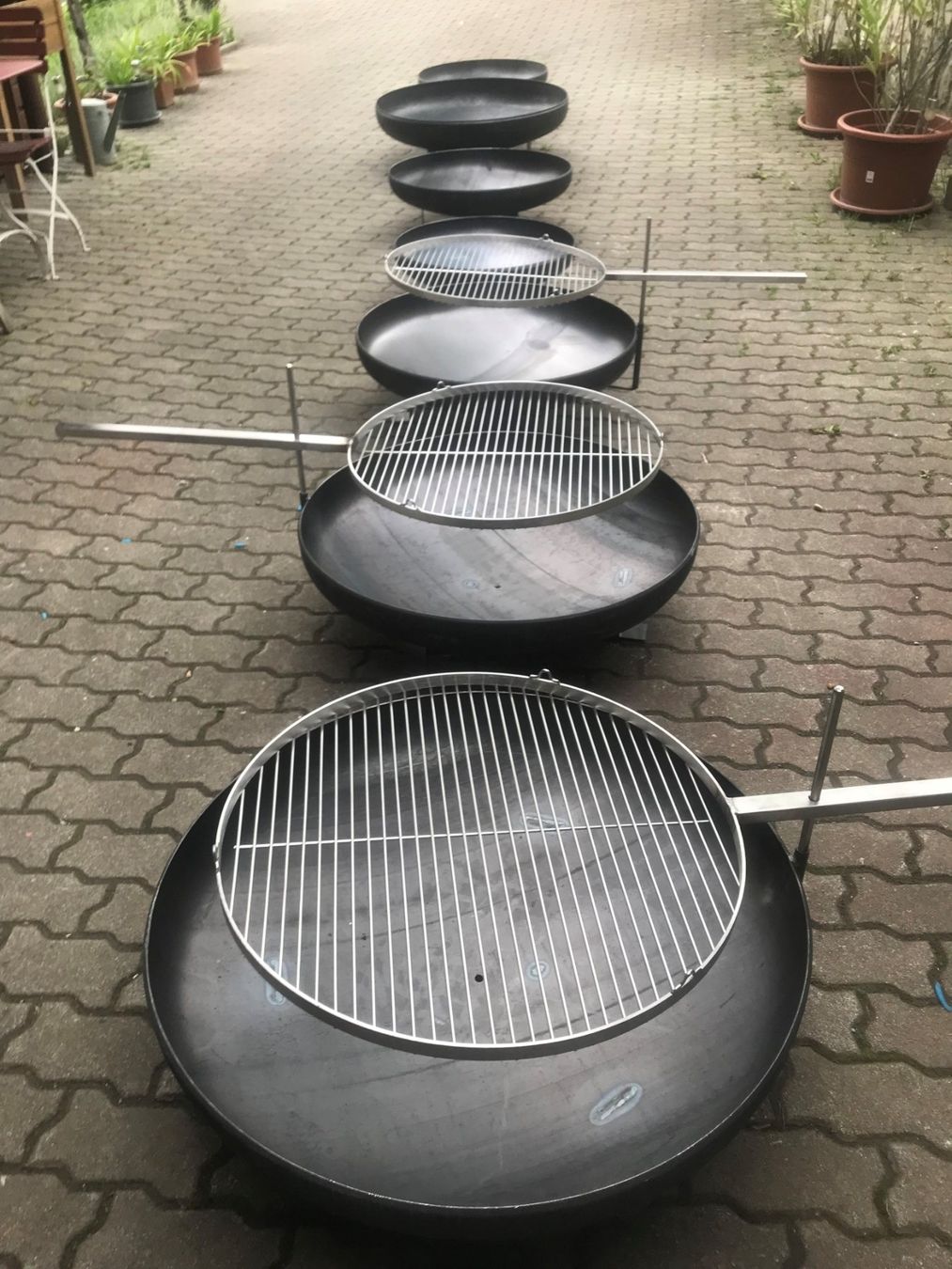 Bracieri: Feuerschale mit Grillsystem – Nuovo e nell'imballaggio originale da Burgistein venduto da Franks-Design 8