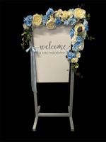 Welcome Tafel Hochzeit inkl. Blumen