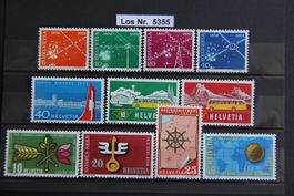 CH 1952 - 1954 Serien Postfrisch                    Los 5355
