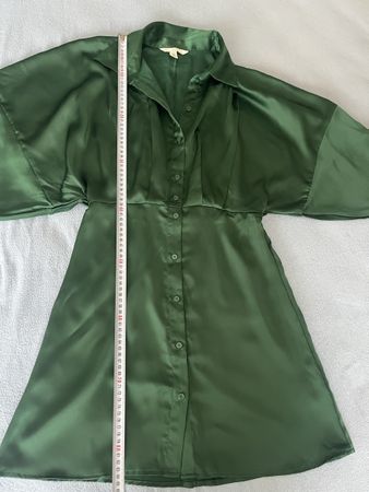 H&M Kleid, Grösse S, Grün, Hemdkleid, Herbst Look!