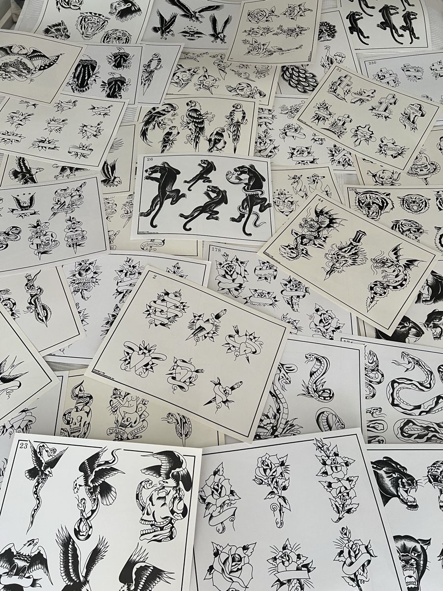 Carte collezionabili: Tattoo Flash von Spaulding & Rogers  – Nuovo (secondo la descrizione) da Volketswil venduto da HunkyDory