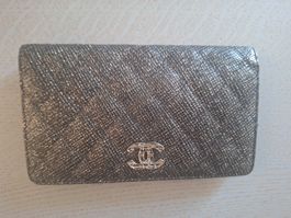 Chanel Portefeuille m/Originalzubeh schwarz/silber top Zust