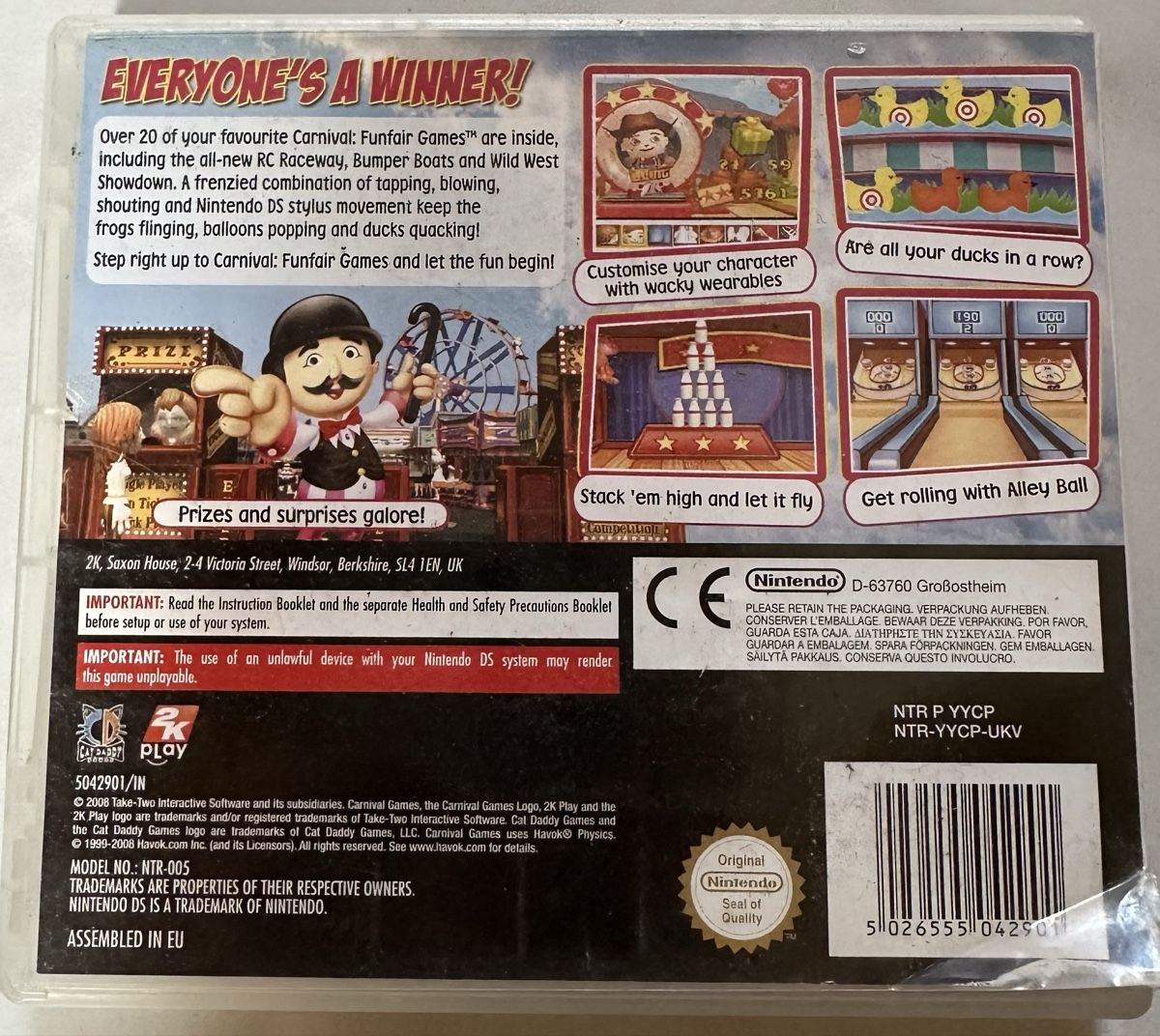 Giochi: Nintendo DS Spiel - Carnival Funfair Games – Usato da Neuenkirch venduto da ali_5pxg 1