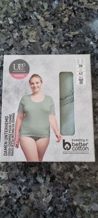 Damen Unterhemd Slim Fit Grösse 38 NEU