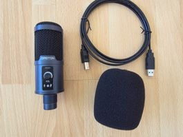 OMOTON USB Kondensatormikrofon mit Kabel, neu