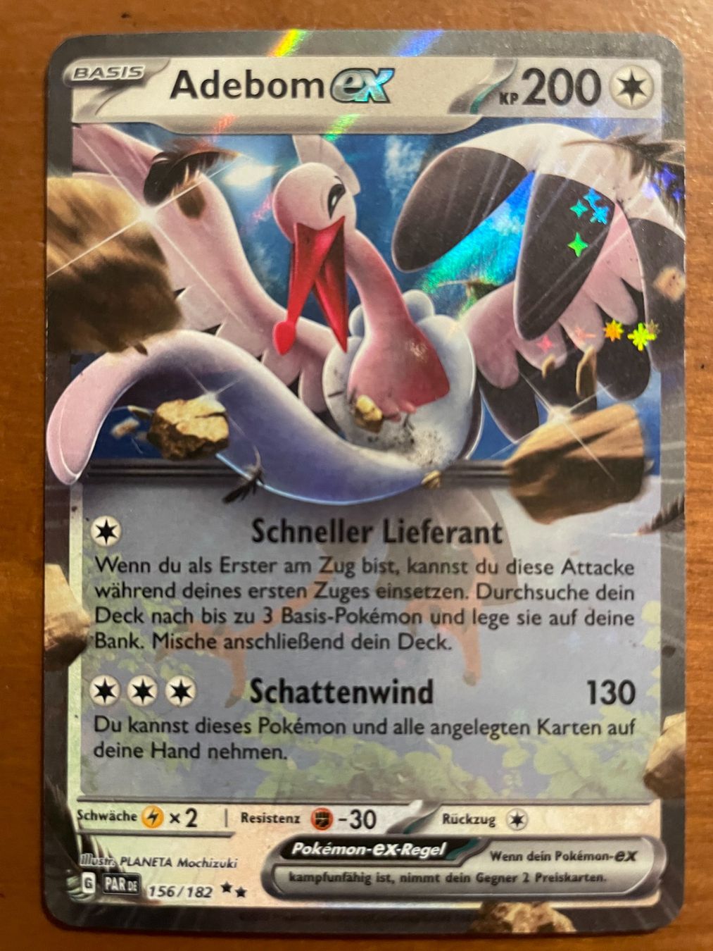 Pokémon Carte collezionabili: Pokemon Adebom eX (Versand gratis) – Nuovo (secondo la descrizione) da Chur venduto da Angerson