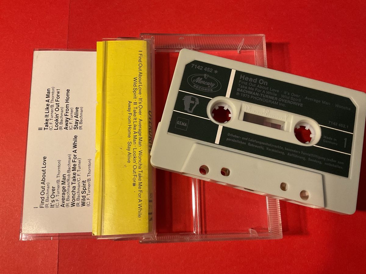 Musicassette: Bachman-Turner Overdrive Head On Cassette – Usato da Steinach venduto da Quarkie 1