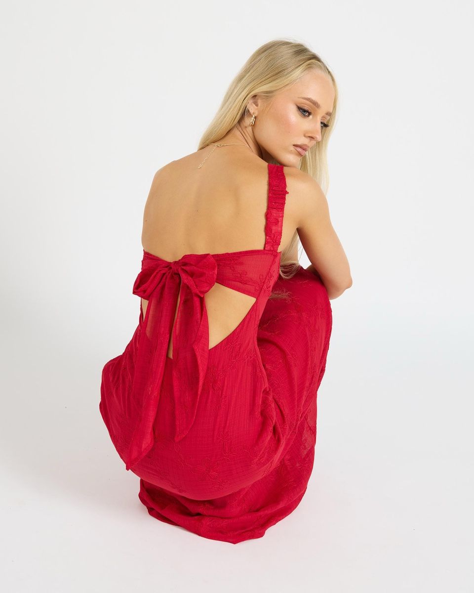 Vestiti: Luvalot Elegant Red Dress – Nuovo (secondo la descrizione) da St.Josefen venduto da lop_lh8d 3