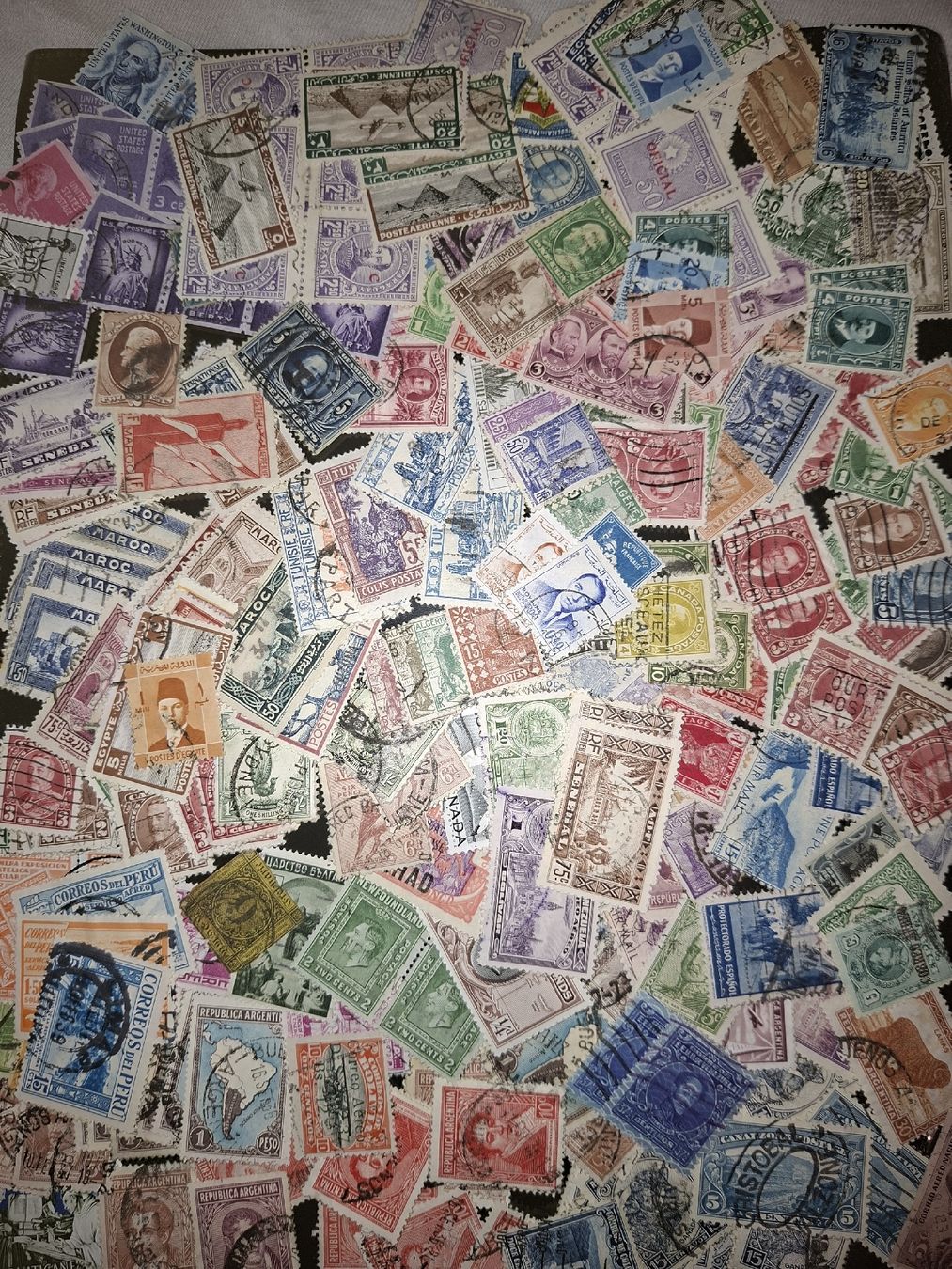Alle Briefmarken: Lot Ausland 1# – Gebraucht aus Balgach von SIMEON27 4