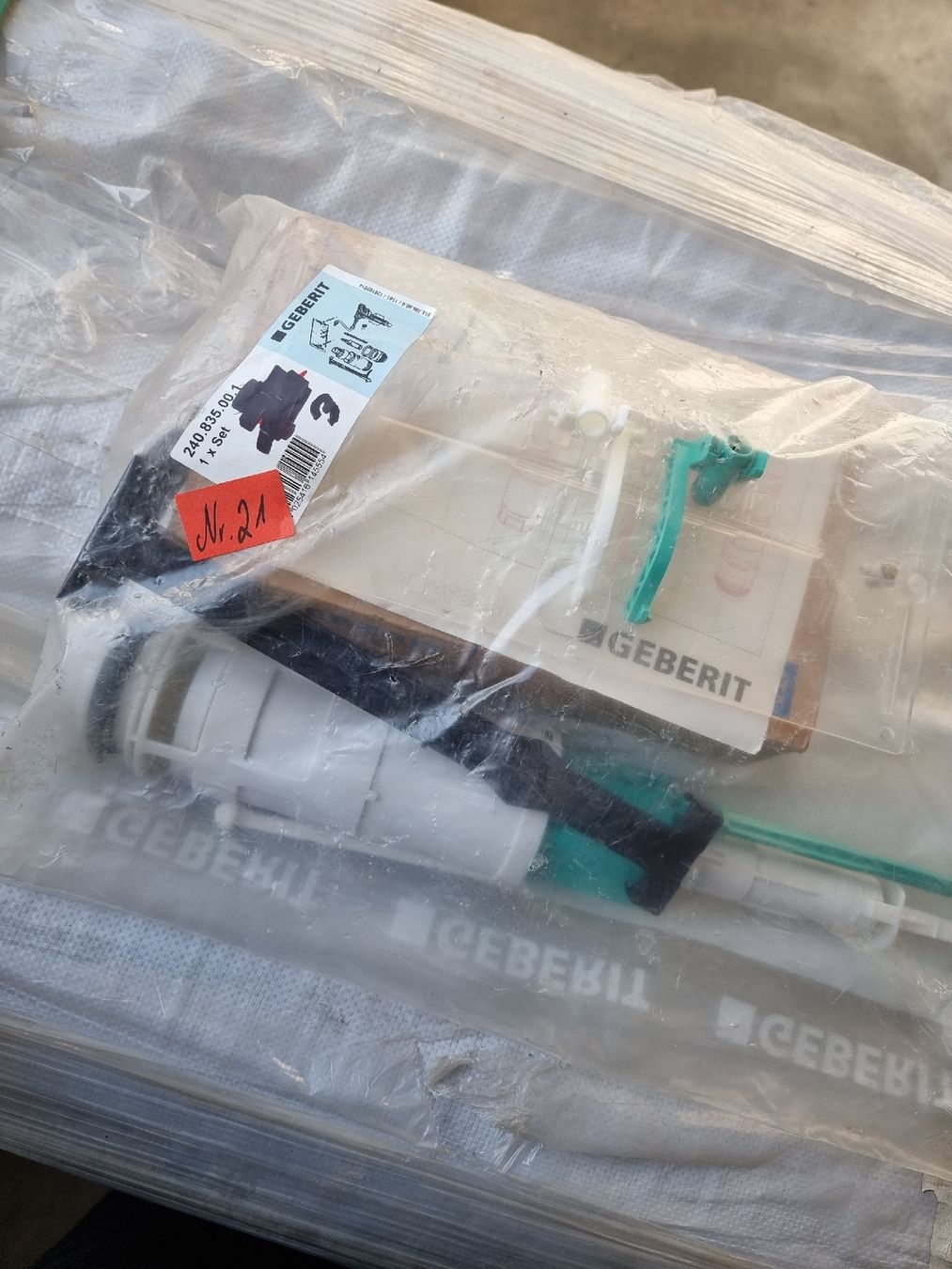 Geberit WC: Geberit Spülventil  – Usato da WIL SG venduto da Sprin319 2