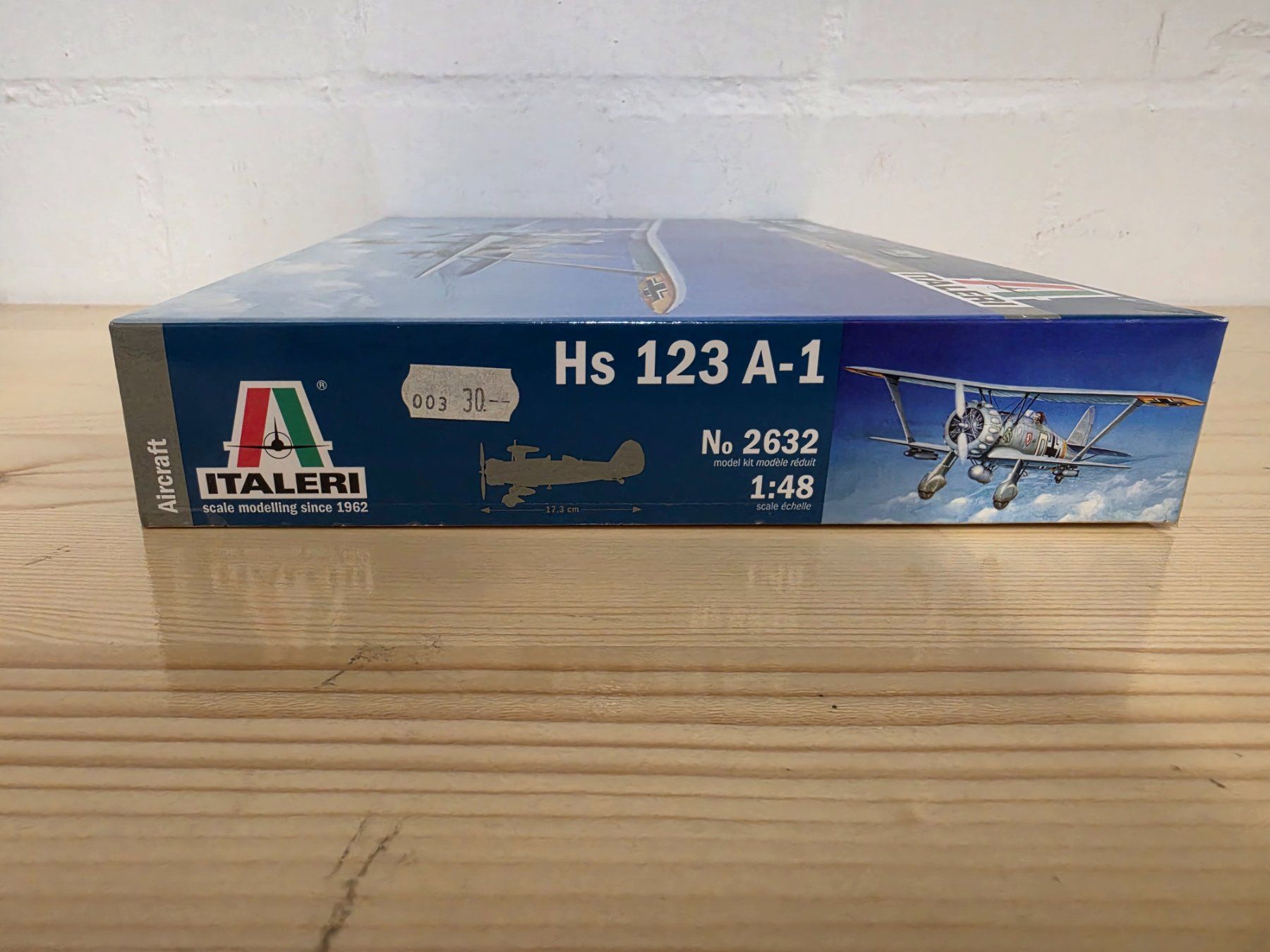 Italeri Kit di modellismo & Modellini statici: Bausatz, HS-123, 1:48, Italeri – Usato da Bachenbülach venduto da Obi-meow-kenobi 1