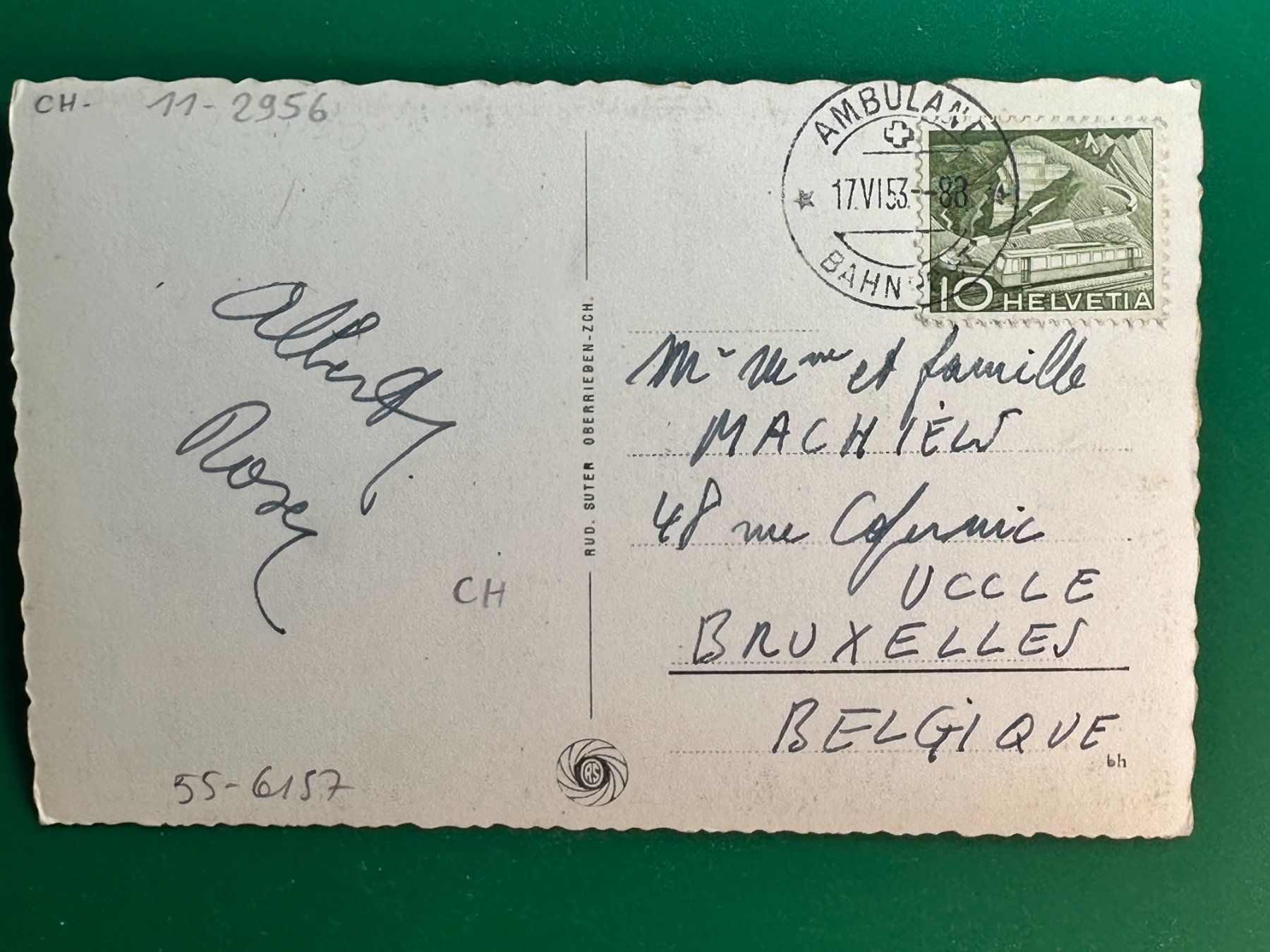 Cartes postales: Samedan – D'occasion à Steg VS par _vinci_ 1