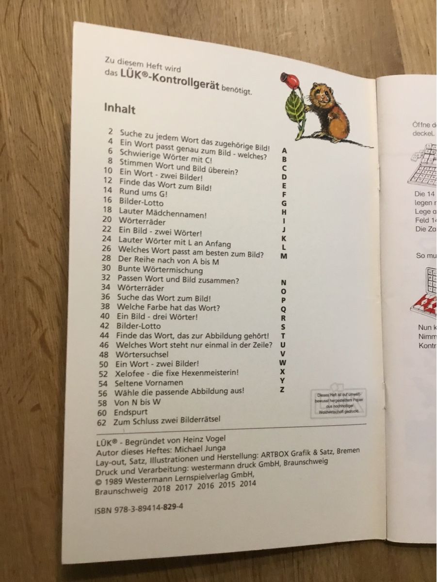 Libri: LÜK Lese - ABC – Usato da Triesen venduto da Trisuna 4
