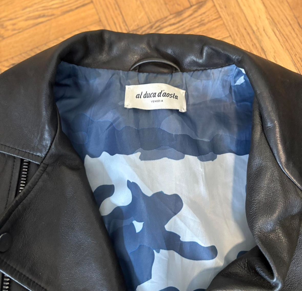 Giacche: Al duca d’Aosta leather jacket – Usato da Minusio venduto da Lollezo 1