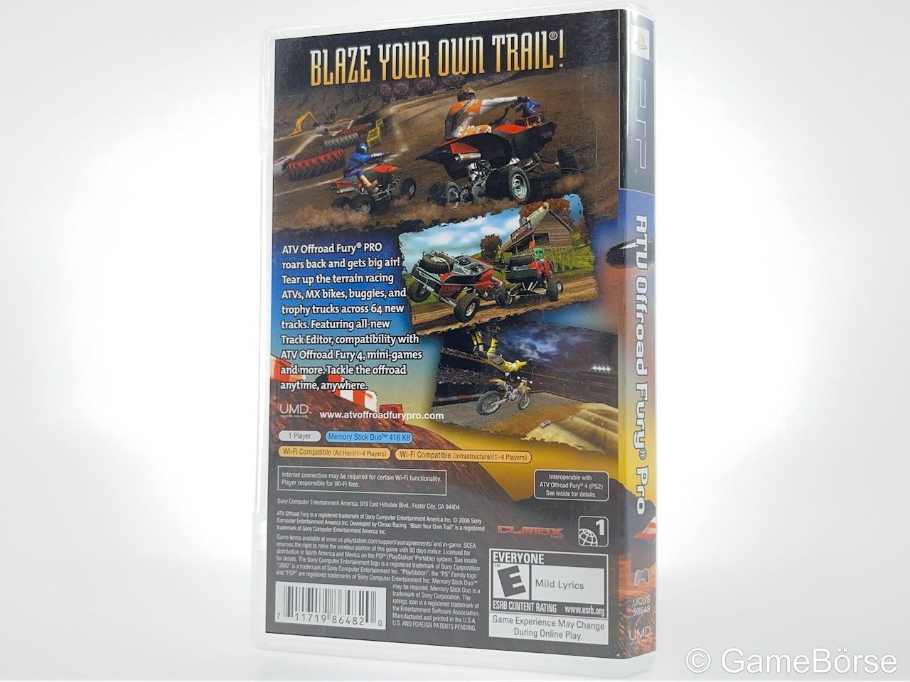 Sony Spiele: PSP ATV Offroad Fury Pro – Gebraucht aus Stettfurt von GameBoerse 1