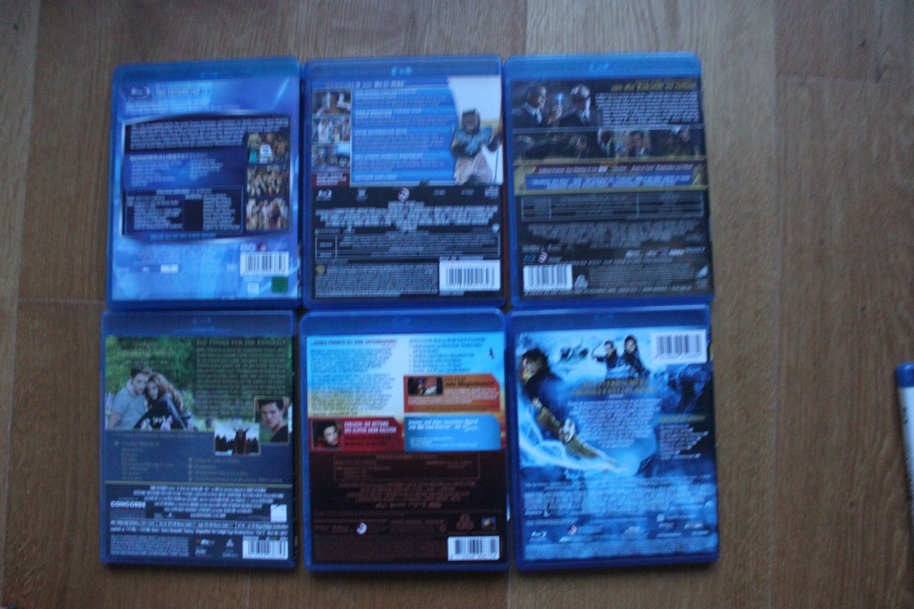 Alle DVDs: 6 Blu-ray Filme: Hangover, MIB, Twilight uvm. – Gebraucht aus Rapperswil SG von wangtcm 1