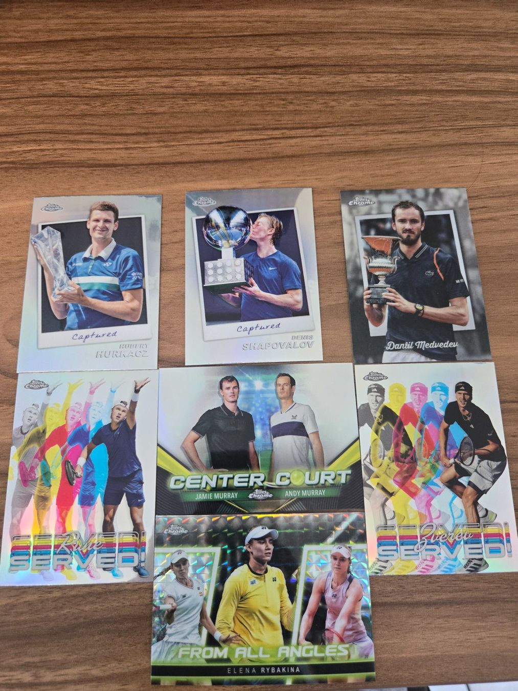 Topps Carte collezionabili: Topps chrome Tennis insert card – Usato da Pregassona venduto da med_fk22